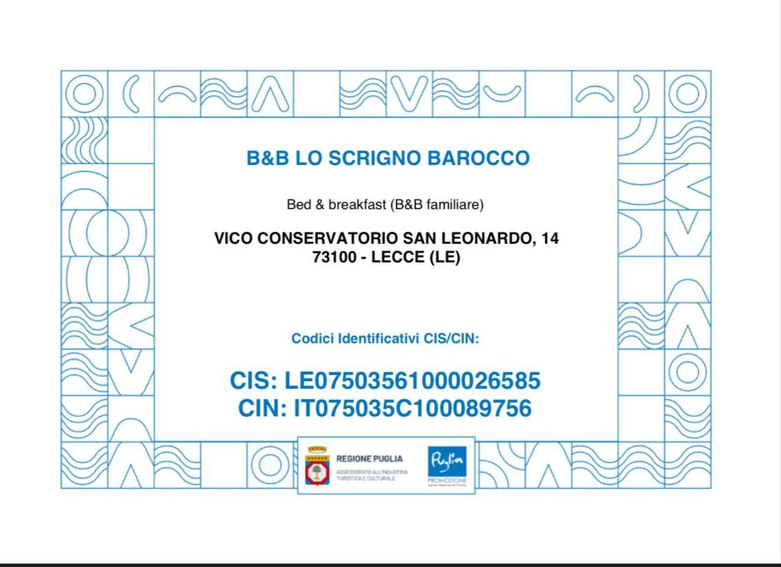 Lo Scrigno Barocco Lecce Exterior foto